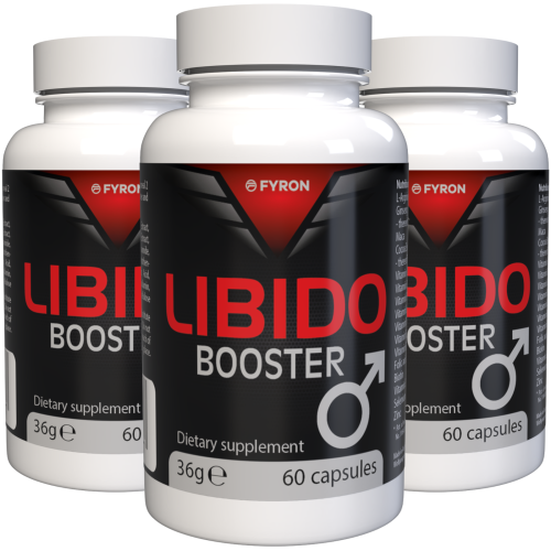 Libidio Booster - Maca, L-Αργινίνη & Ψευδάργυρος - 180 Κάψουλες (3 τμχ)