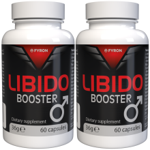Libidio Booster - Maca, L-Αργινίνη & Ψευδάργυρος - 120 Κάψουλες (2 τμχ)