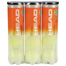 HEAD Radical Tennis Balls Tri-Pack (12 Balls)