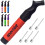 SPORTBIT Ball Pump with 5 Needles  Push  Pull Inflating System  Great for A 1