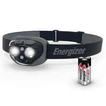 Energizer Vision HD 360 Lumen Adjustable Head Torch Midnight Black Water Re