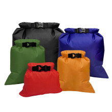 kuou 5Pcs Waterproof Dry Bags, Dry Sack Waterproof Bag Lightweight Dry Bag Snorkeling Bag Drifting Bag 1.5L+2.5L+3.5L+4.5L+ 6L for Canoeing Boating C