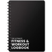 Ultimate Gym Workout Log Book XL A5 Exercise Fitness and Training Diary Jo