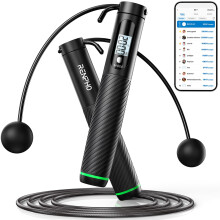 RENPHO Smart Skipping Rope with Counter, Adjustable Jump Ropes for Fit