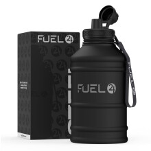 Fuel24 Stainless Steel Jug 13 or 22 Litre Water Bottle Extra Strong BPA Free Leak Proof Large Gym Sports Bottle 13L 22L Metal Bottle Colour Opti