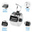 SDARMING tally counter, 4-digit clicker counter, Metal hand tally counters click 2