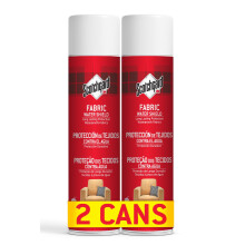 Scotchgard Fabric Transparent Water Shield, 2 Cans x 400ml each - Water Repellent Spray for Clothing and Household Upholstery Items, Long-Lasting
