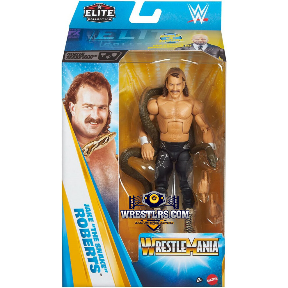 Wwe Jake Roberts - Elite Series Wrestlemania 42