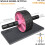 Amonax Convertible Ab Wheel Roller with Large Knee Mat for Core Abs Rollout 6