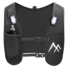 ArcticFit LED Running Vest - Adjustable Unisex Reflective Vest with Phone Holder and Storage - Lightweight and Durable Running Backpack Alternative -