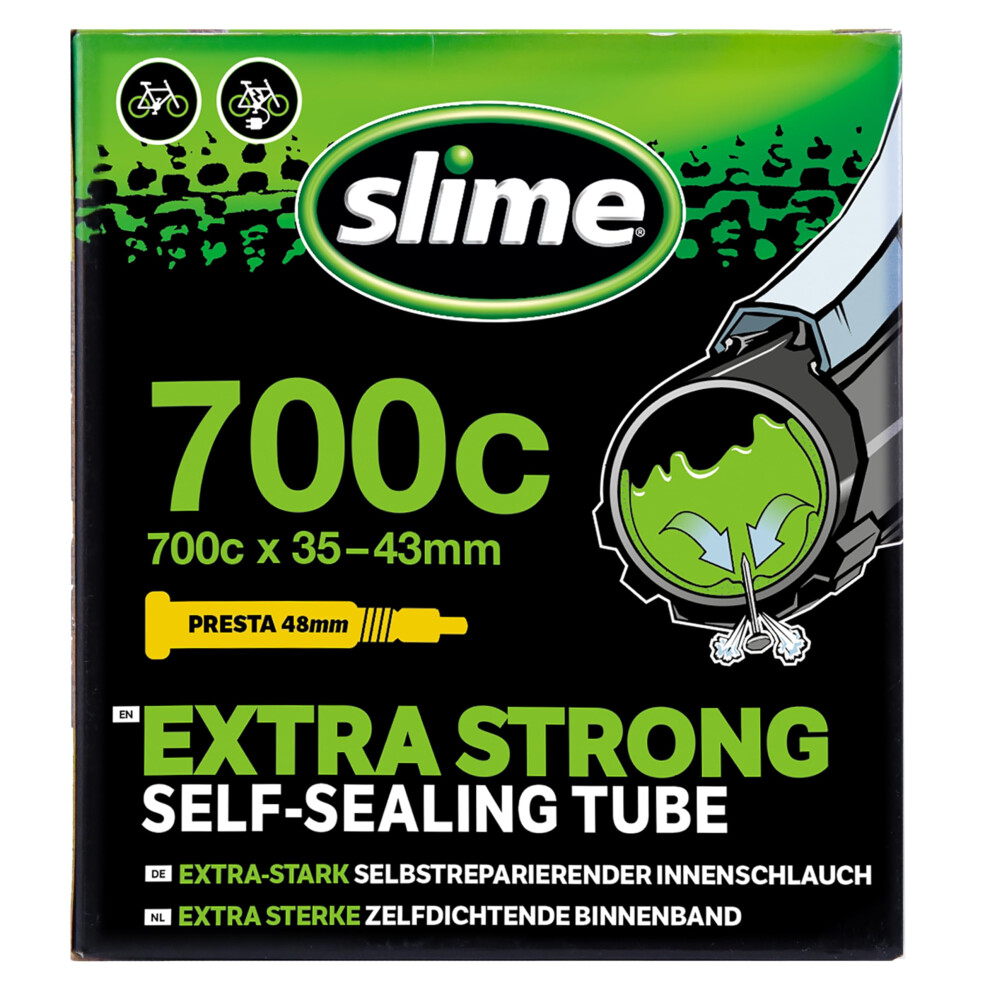 Photos - Bike Inner Tube Slime 30102  Puncture Sealant Self Sealing Prevent 700c 