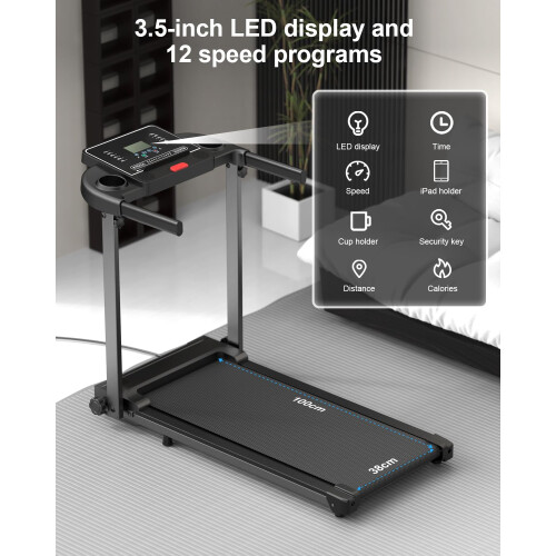 Treadmill Walking Pad Running Machine - Treadmills for Home Foldable 1