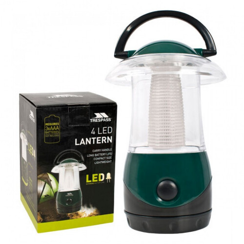 Trespass Trespass Embers 4 LED Battery Lightweight Lantern 1