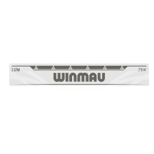 WINMAU - White Oche Line - High Visibility Throw Line Marker - Sticks To All Hard Surfaces - Suitable for Steel Tip and Soft Tip Darts - Professional