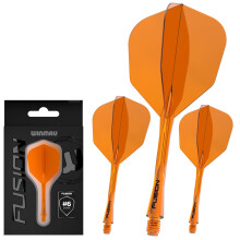 WINMAU Darts Fusion Integrated Flight & Shaft System - No.6 Shape & De