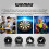 winmau WINMAU - PDC Oche Line - High Visibility Throw Line Marker - Sticks 6