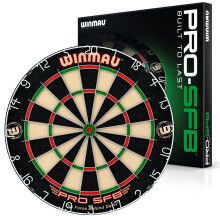 Winmau Pro SFB Bristle Dart Board - Professional Staple Free Bullseye Dartboard