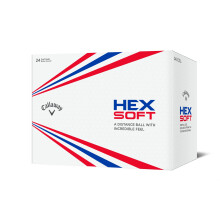 Callaway Golf Hex Soft Golf Balls 2019, White, 24 Ball Pack