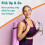 Maximo Fitness Maximo Exercise Mat, Multi Purpose Yoga Mat 183cm x 60cm Extra Thick I 8