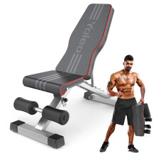 YOLEO Weight Bench 660LB300KG Adjustable Foldable Strength Training Bench U