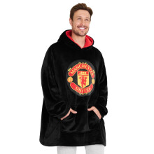 Manchester United F.C. Oversized Hoodie Blanket For Men, Man U Footbal