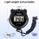 PULIVIA Sports Stopwatch Timer Lap Split Digital Stopwatch with Clock 2
