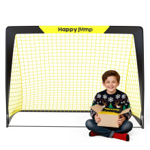 Happy Jump Portable Pop Up Football Goals | Weatherproof Football Nets