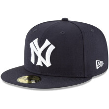 New Era Mens Baseball Cap Snapback New York Yankees Navy Cooperstown 7375