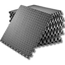 SAKUSEI Tools 60x60x1cm Soft Interlocking Gym Flooring  Heavy Duty EVA Foam