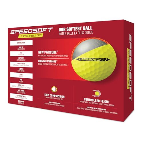 TaylorMade SpeedSoft Golf Balls 1