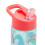 Smash Smash Water Bottle 450ml -Light Blue Rainbow Design 2