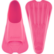 CAPAS Swim Training Fins Comfortable Silicone Lap Swimming Short Blade
