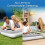 Bestway Bestway Premium Camping Double Airbed with Cordless Battery Pump, Single Flocked 2
