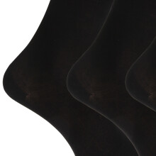 Womens/Ladies Extra Fine Silk Touch Bamboo Socks (3 Pairs)