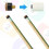 LICQIC 20 Pcs Pool Cue Tips Screw On, 9 mm Pool Queue Tips with Plasti 3