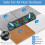 Xuza Push Up Board with Jump Rope | Multi-function Foldable Portable P 7