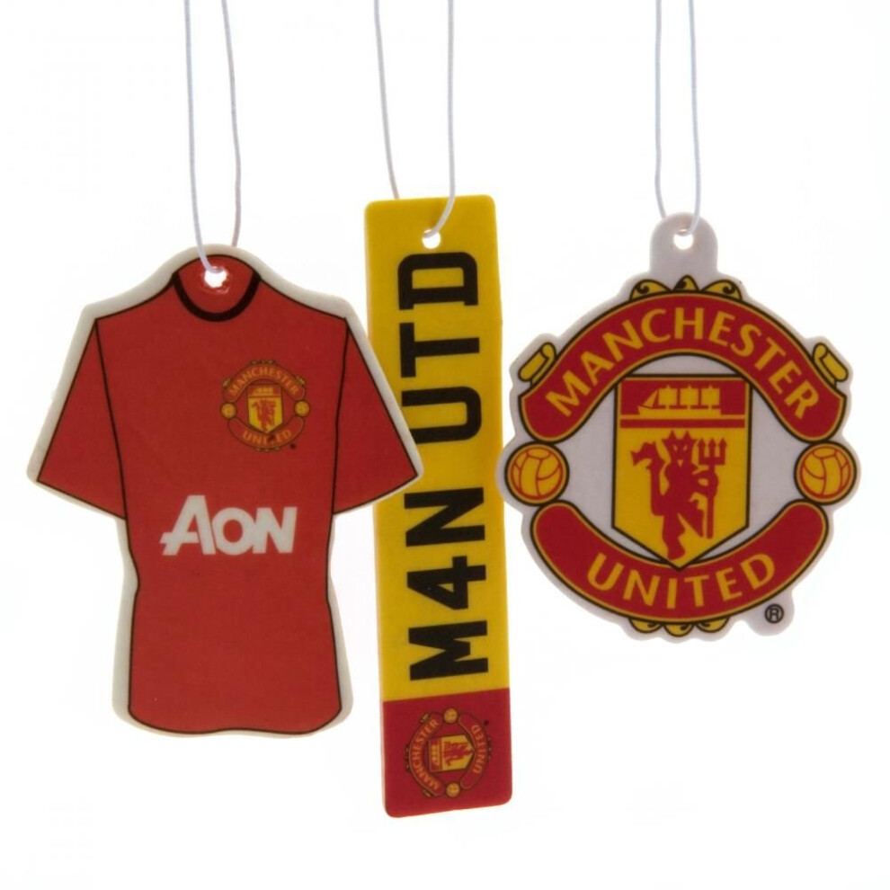 Manchester United F.c. 3Pk Air Freshener