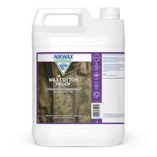Nikwax WAX COTTON PROOF Waterproofer Protection Ads Water Repellency and Reduces Weight Caused by Water Absorption Keeping You Warmer and Drier Refi