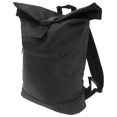 BagBase (One Size, Black) Bagbase Roll-Top Backpack / Rucksack / Bag (12 Litres) 2