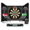 winmau WINMAU Diamond Plus Dartboard Set – Professional Bristle Dart Board 1