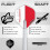 winmau WINMAU Diamond Plus Dartboard Set – Professional Bristle Dart Board with Black D 5
