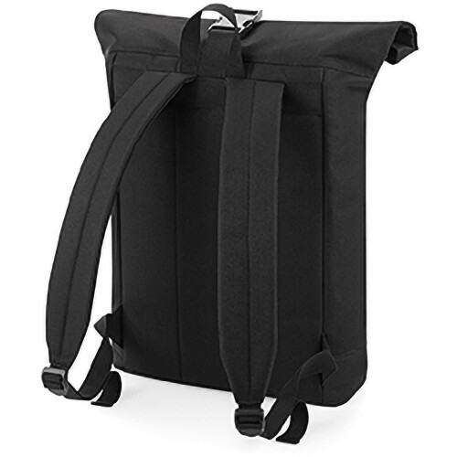 BagBase (One Size, Black) Bagbase Roll-Top Backpack / Rucksack / Bag (12 Litres) 1