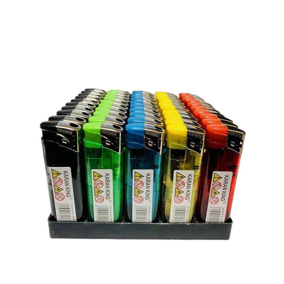 Photos - Other for Recreation KARAN KING 50PK ELECTRONIC LIGHTER 5 COLOR CHILD SAFE UK SELLER