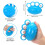 Hand Exercise Ball Finger Therapy Ball - Grip Strengthening Improve Flexibility 6