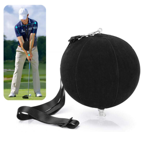 cakefly Golf Swing Trainer Smart Ball, Inflatable Posture Correction