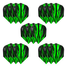 Harrows Fire Dart Flights  5 x sets Darts Flights 15 Flights Total I 100 Mi