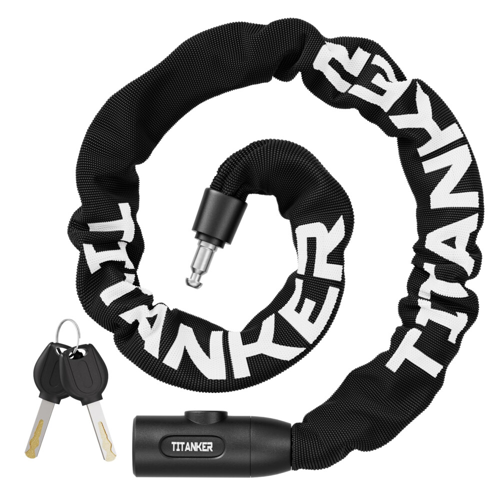 Titanker Bike Chain Lock, Heavy Duty Bicycle Locks, High Security 5007241778625