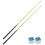 Wollowo 2 x 57 Inch White Ash Wood Snooker/Pool 2
