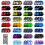 CyeeLife Standard Dart Flights 30 Sets 90 Pcs Durable PET Replacement 2