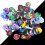 CyeeLife Standard Dart Flights 30 Sets 90 Pcs Durable PET Replacement 6
